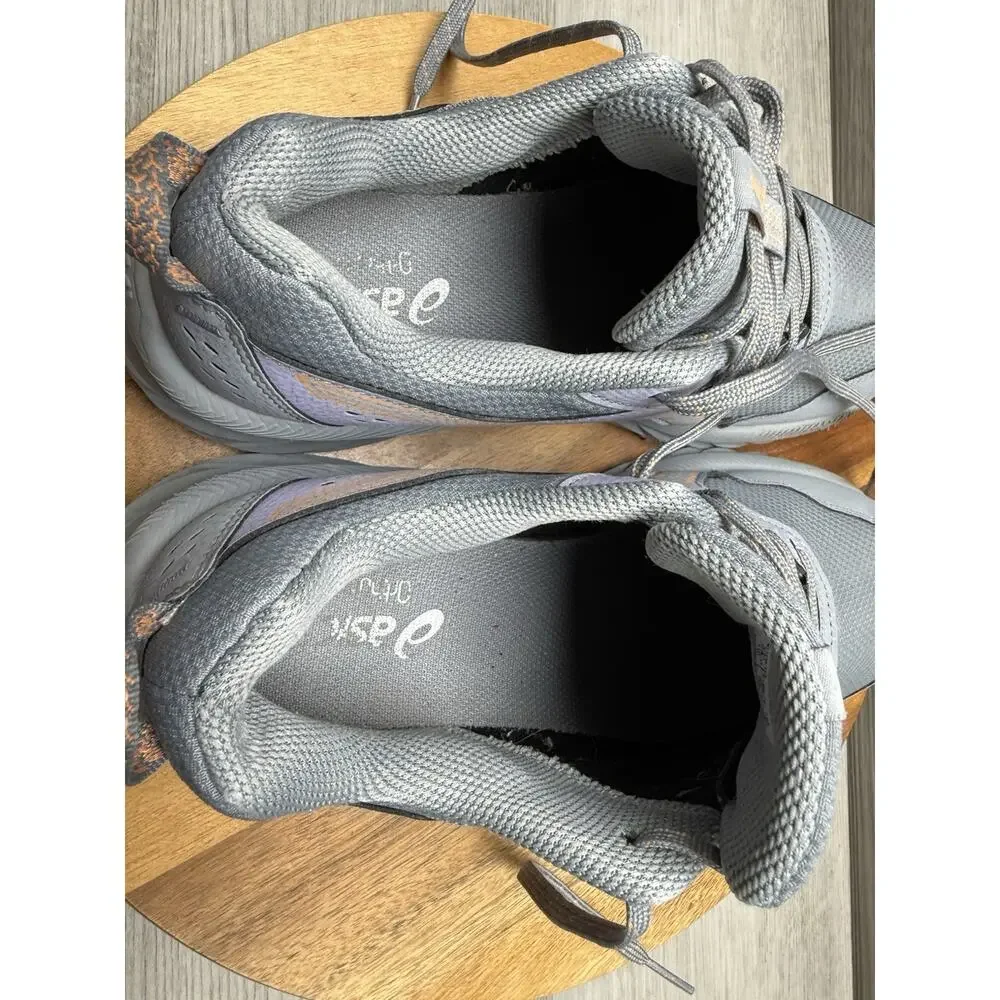 Asics shoes displayed